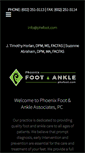 Mobile Screenshot of phoenixfoot.com